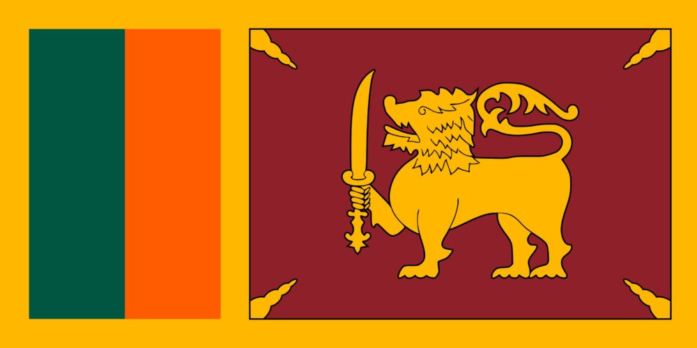 スリランカの国旗の 色 歴史 ライオン の意味を徹底解説 スリランカ観光情報サイト Spice Up スパイスアップ