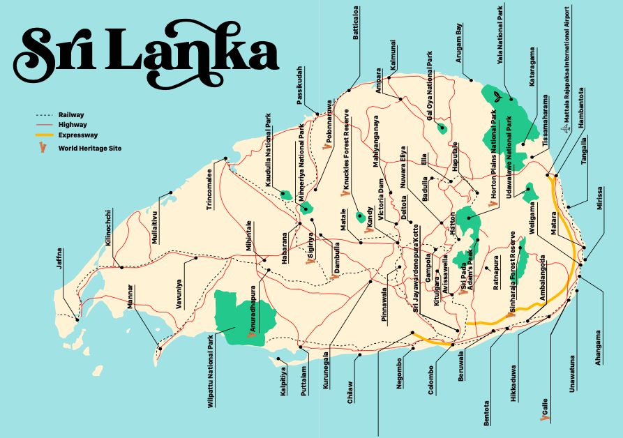 面積で見るスリランカ コロンボの大きさ スリランカ観光情報サイト Spice Up スパイスアップ