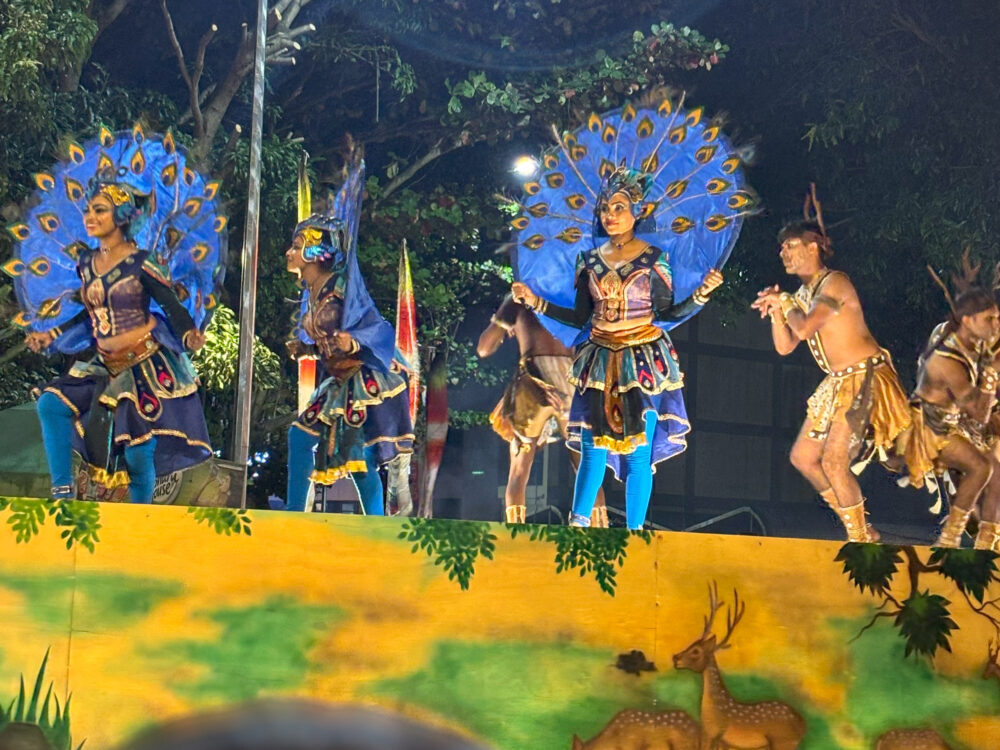 2026年 ナワン・ペラヘラ 伝統舞踊の踊り子 コロンボ 孔雀