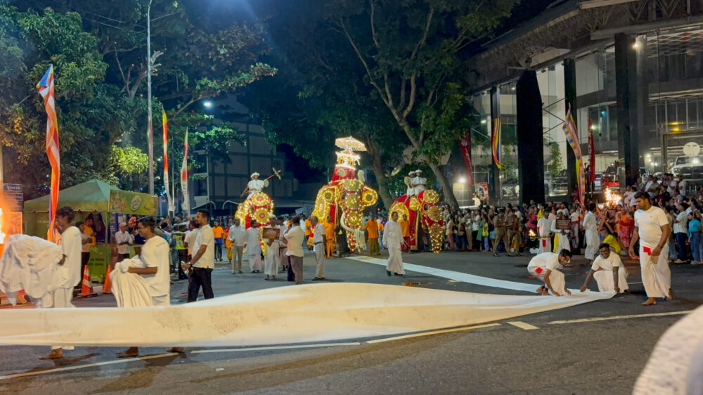 2026年 ナワン・ペラヘラ 象とご神体 コロンボ